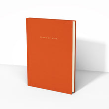 Load image into Gallery viewer, Cream Agenda &amp; Burnt Orange Notebook
