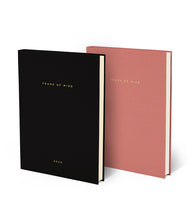 Load image into Gallery viewer, Black Agenda &amp; Dusty Rose Notebook
