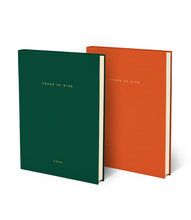Load image into Gallery viewer, Green Agenda &amp; Burnt Orange Notebook
