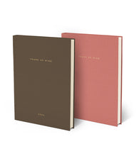 Load image into Gallery viewer, Brown Agenda &amp; Dusty Rose Notebook
